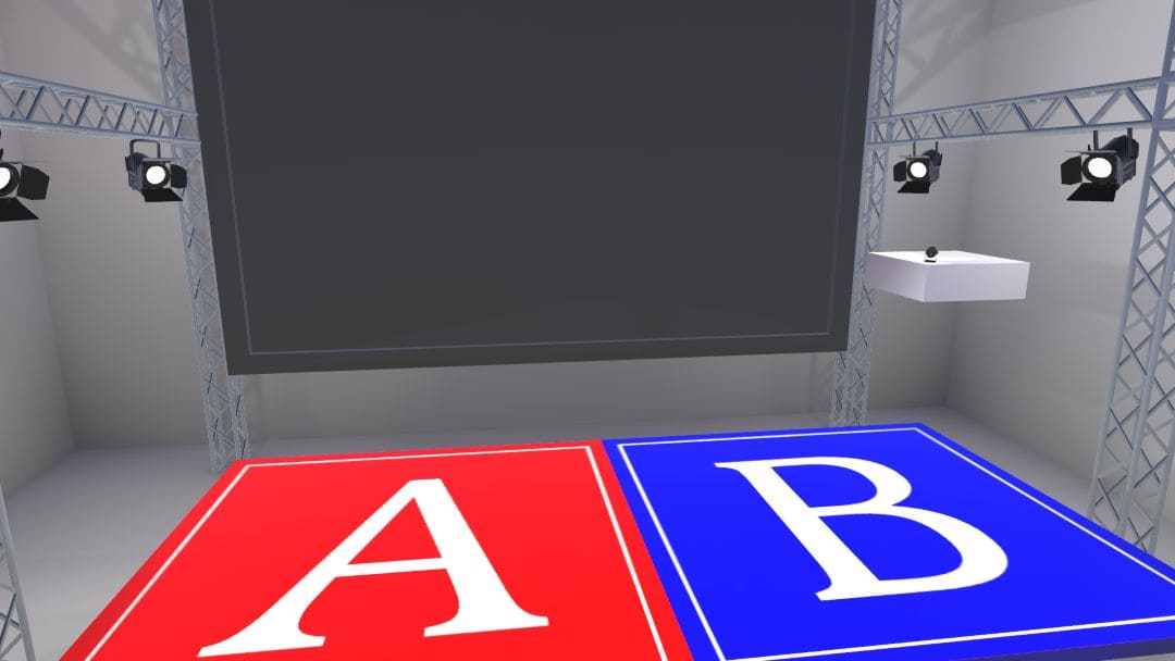 VRChatワールド紹介 フレンド解像度チェック 3