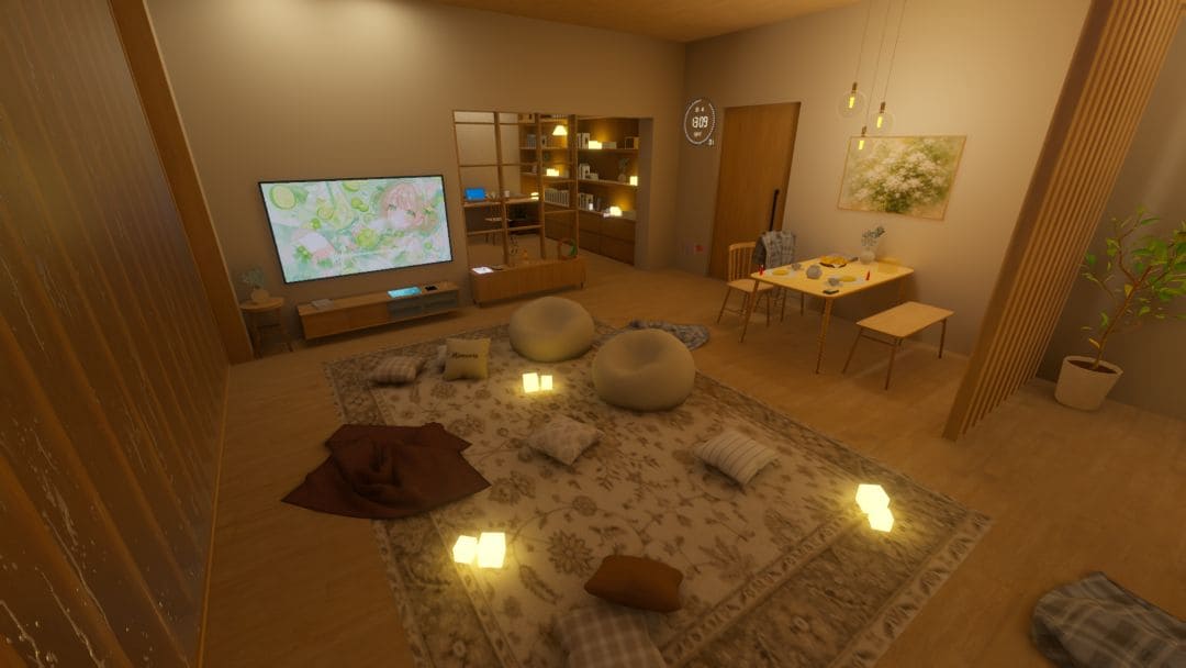 VRChatワールド紹介 余音喫茶-Does〈雨〉 5