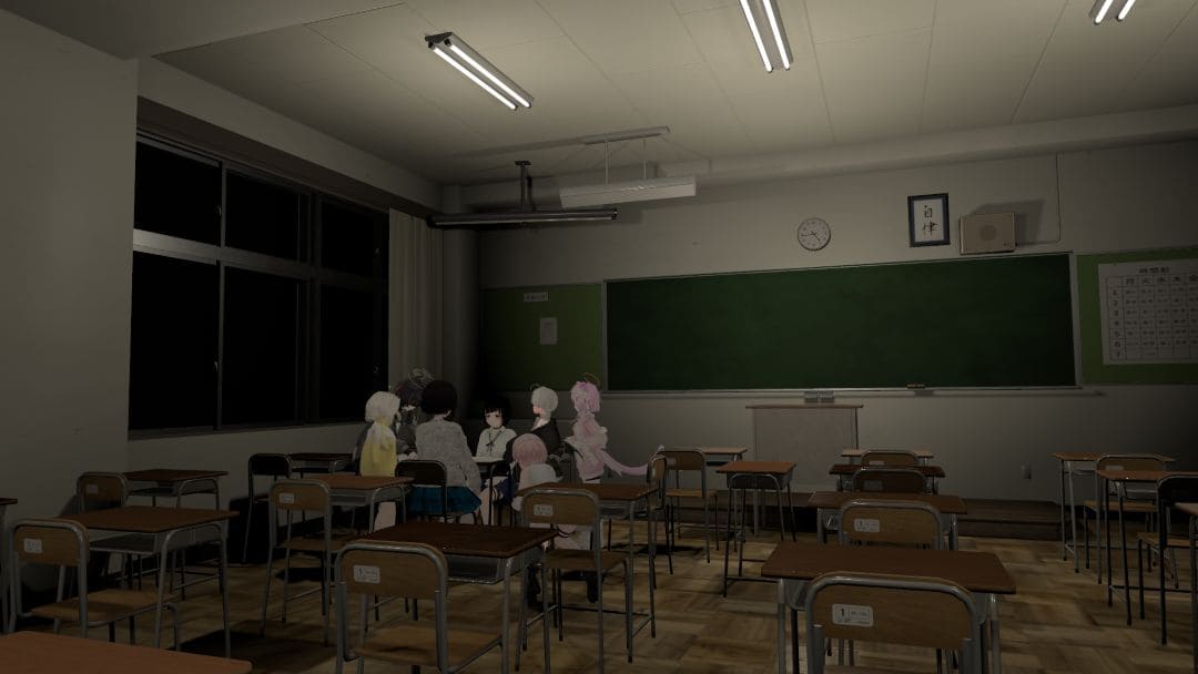 VRChatワールド紹介 学校の怪談４～Ghost stories4～ 4