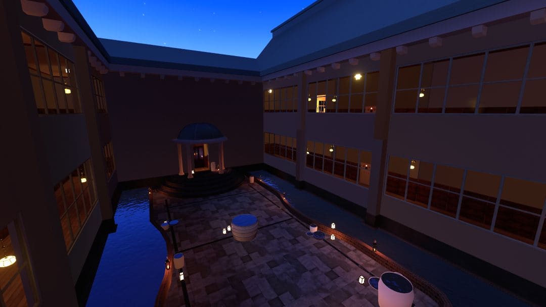 VRChatワールド紹介 琥珀色ウェーブレット ~Amber Wavelet ＂Kohaku_iro＂~ 2