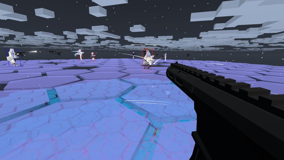 VRChatワールド紹介 Spleef VR 4