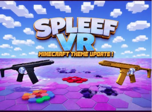 VRChatワールド紹介 Spleef VR サムネイル