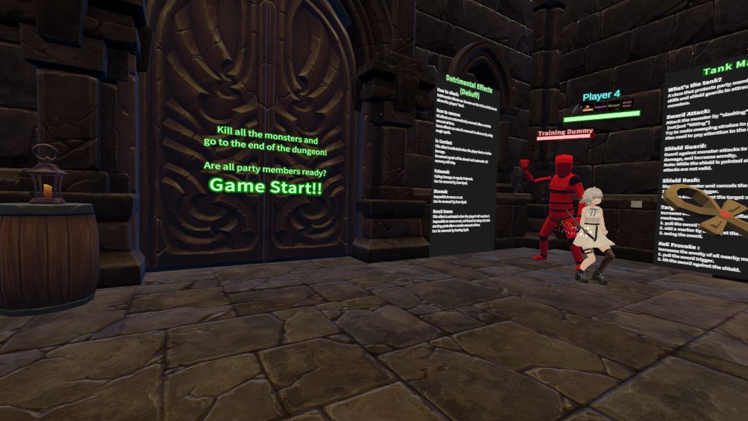 VRChatワールド紹介 Udon Sword - Multiplayer PvE Dungeon - 3