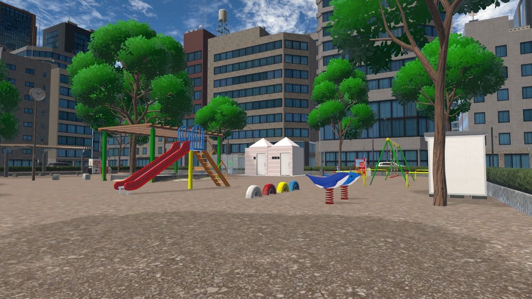 VRChatワールド紹介 木編公園～都会のオアシス～ Kiamu Park-Urban Oasis- 1