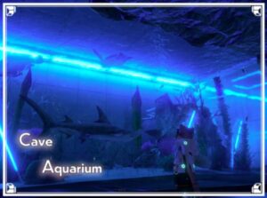 VRChatワールド紹介 Cave Aquarium サムネイル