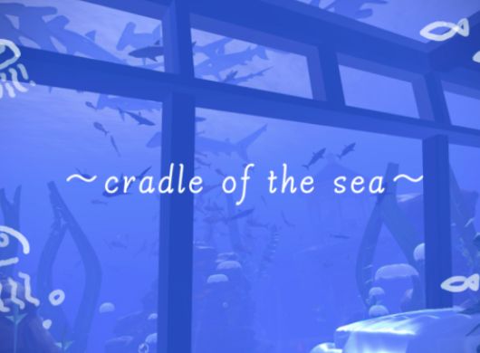 VRChatワールド紹介 cradle of the sea サムネイル