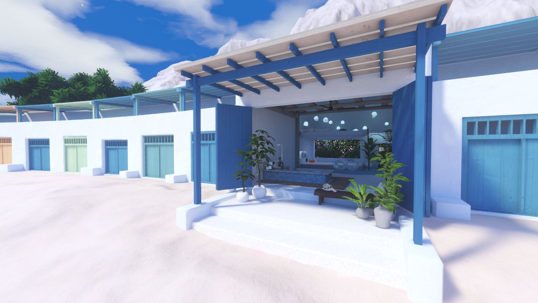 VRChatワールド紹介 Gardenia Blue 4