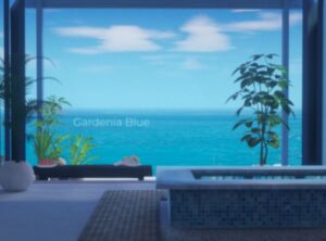 VRChatワールド紹介 Gardenia Blue サムネイル