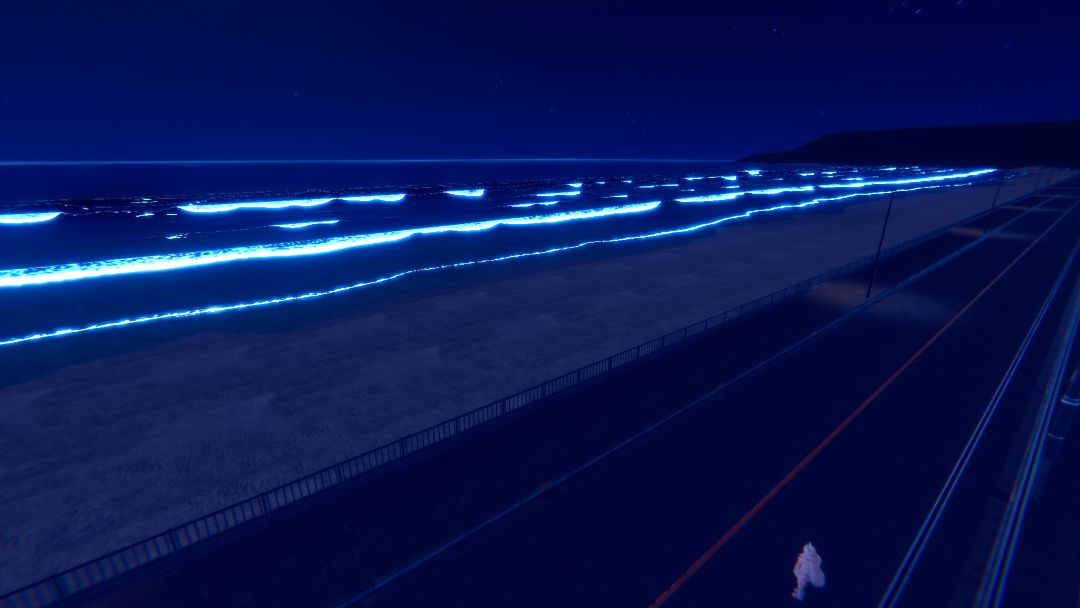 VRChatワールド紹介 Re․Aurora ~海に還る星~ 2