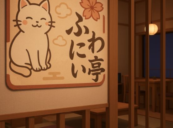VRChatワールド紹介 ふわにぃ亭～FwniTei～ サムネイル