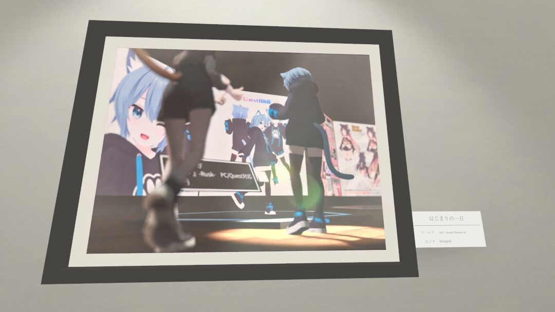 VRChatワールド紹介 写真が上手くなりたい人の写真展 5