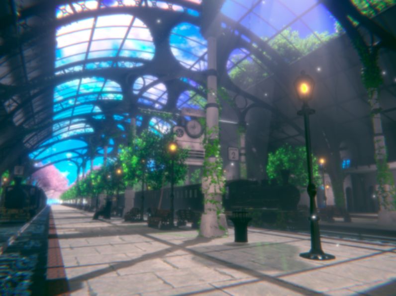 VRChatワールド紹介 君を待ってる - Waiting for You サムネイル