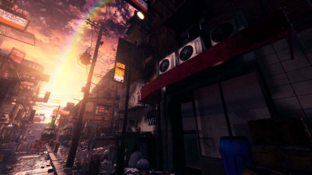 VRChatワールド紹介 小雨のあの日-A drizzly day 2