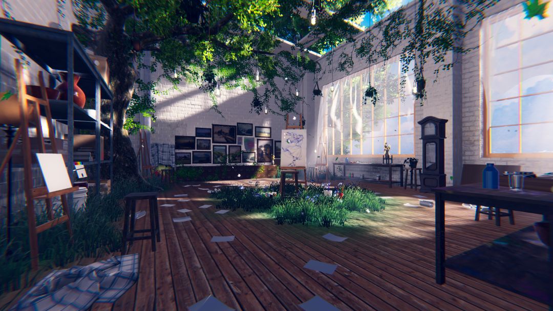 VRChatワールド紹介 消えたあなたと‚ 止まっている春が-Spring and you 1