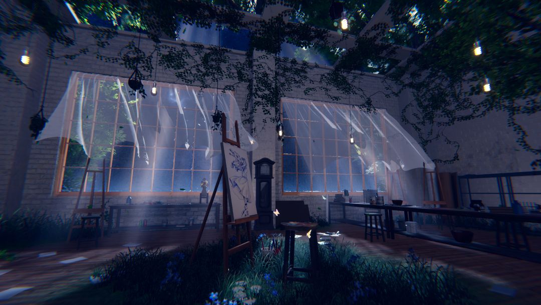VRChatワールド紹介 消えたあなたと‚ 止まっている春が-Spring and you 4