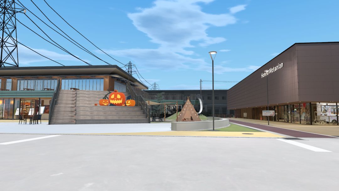 VRChatワールド紹介 Honda Motanion Hub 道の駅常総 2
