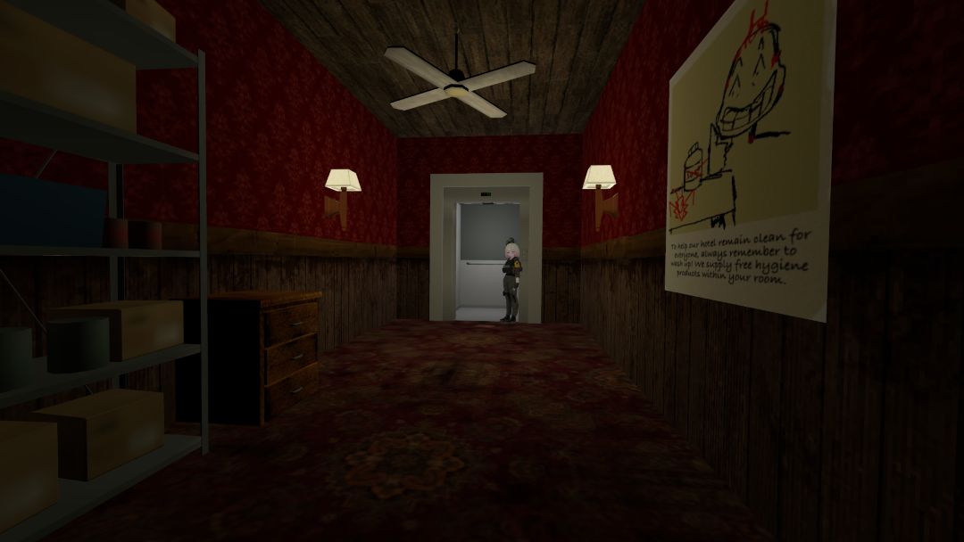 VRChatワールド紹介 The Roach Hotel 4